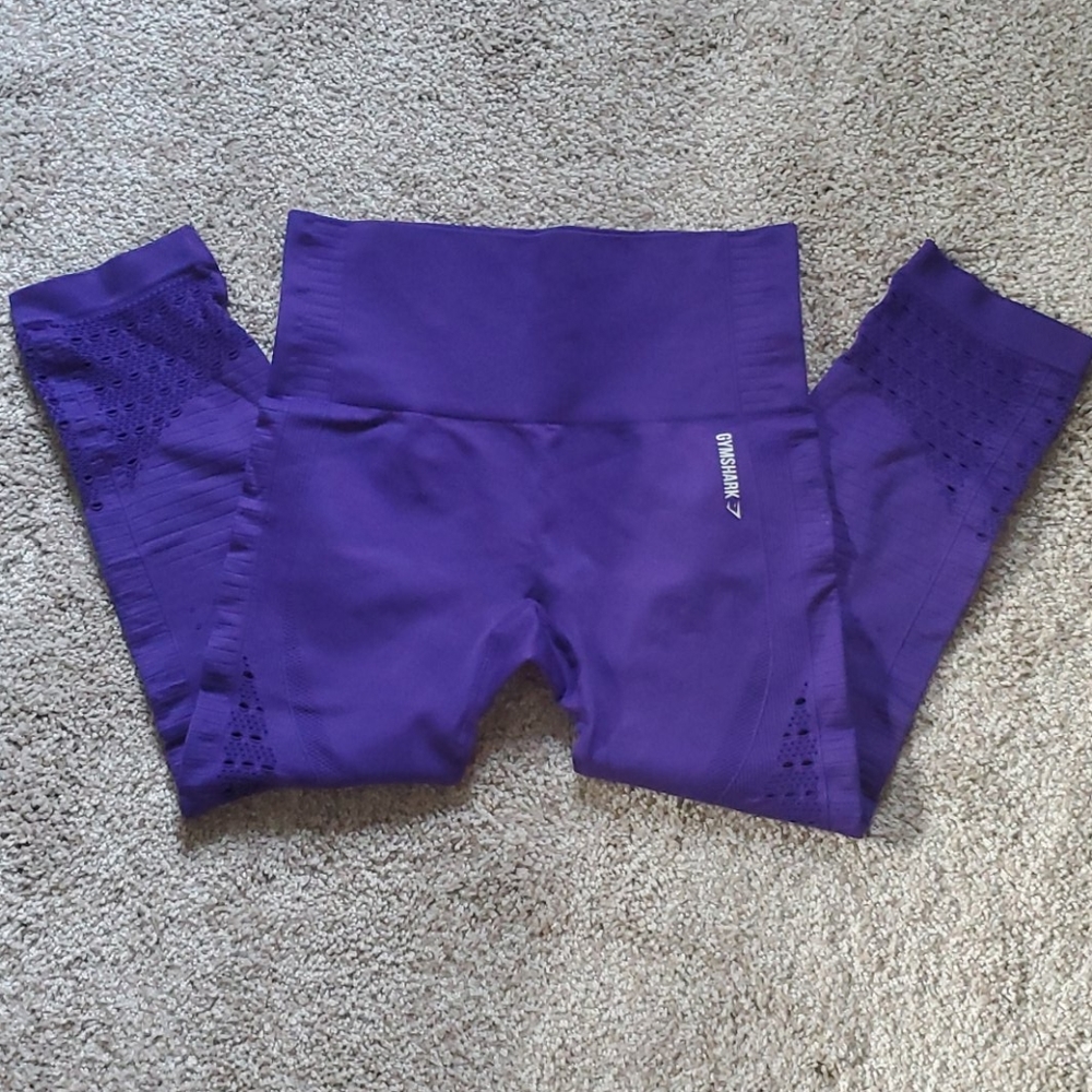 Gymshark Purple Capris